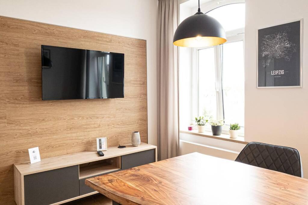 Luxus-Apartment In Leipzig Mit Privat-Parkplatz Exterior photo